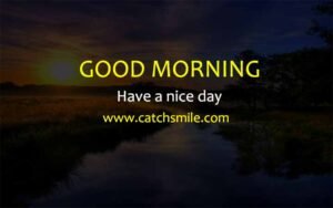 Good Morning CatchSmile - Have a Nice Day
