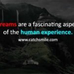 Dreams are a fascinating aspect of the human experience Catch Smile