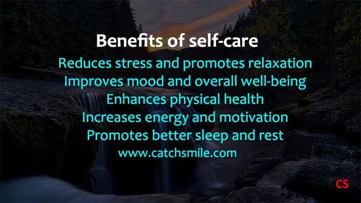Benefits of Self Care