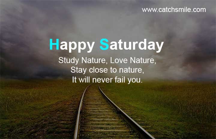 Quote : "Happy Saturday, Study Nature, Love Nature, Stay close to nature, It will never fail you." Happy Saturday, everyone! Today, I wanted to take a moment to talk about the beauty and importance of nature. In our fast-paced modern world, it's easy to forget the magic that exists right outside our windows. Studying nature is one of the most fascinating and rewarding activities you can do. There is so much to learn about the plants, animals, and ecosystems that make up our world. From the tiniest insect to the largest mammal, every creature has a unique story to tell. But studying nature isn't just about learning new facts and figures. It's also about connecting with the world around us. When we take the time to observe nature, we gain a deeper appreciation for its beauty and complexity. We begin to understand the intricate relationships between living things and the environment, and we start to see our place within this larger system. Keywords for this posts : Happy Saturday, Nature, Never Fail Loving nature is an essential part of this process. When we love something, we want to protect and preserve it. We become invested in its wellbeing, and we're motivated to take action to ensure that it thrives. And nature needs our protection now more than ever. Climate change, habitat loss, and pollution are all taking a toll on the natural world, and it's up to us to make a difference. Staying close to nature is another crucial element of this equation. Spending time in natural settings can have a profound impact on our physical and mental health. Studies have shown that spending time in nature can reduce stress, improve moods, and boost creativity. And the benefits aren't just limited to adults; children who spend time outdoors are more active, imaginative, and curious than those who don't. Finally, it's worth noting that nature is a never-ending source of inspiration. From the colors of a sunset to the patterns on a butterfly's wing, there is no shortage of beauty and wonder in the natural world. Whether you're a writer, an artist, or simply someone who appreciates beauty, nature can provide a limitless source of inspiration and creativity. So, on this beautiful Saturday, I encourage you to take some time to study, love, and stay close to nature. Whether it's a walk in the woods, a trip to the beach, or simply sitting in your backyard watching the birds, there are countless ways to connect with the natural world. and I promise you, it will never fail you.