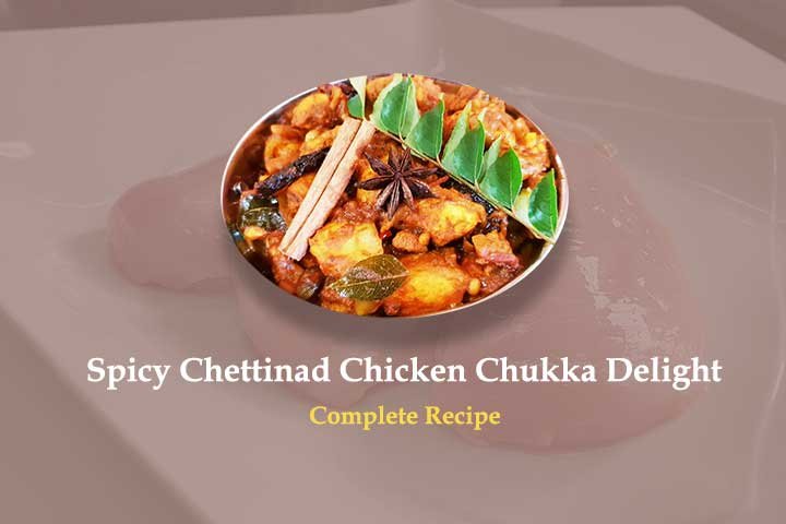 Spicy Chettinad Chicken Chukka Delight