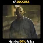 People only see the 1 % of success,