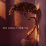 Your Patience is your power