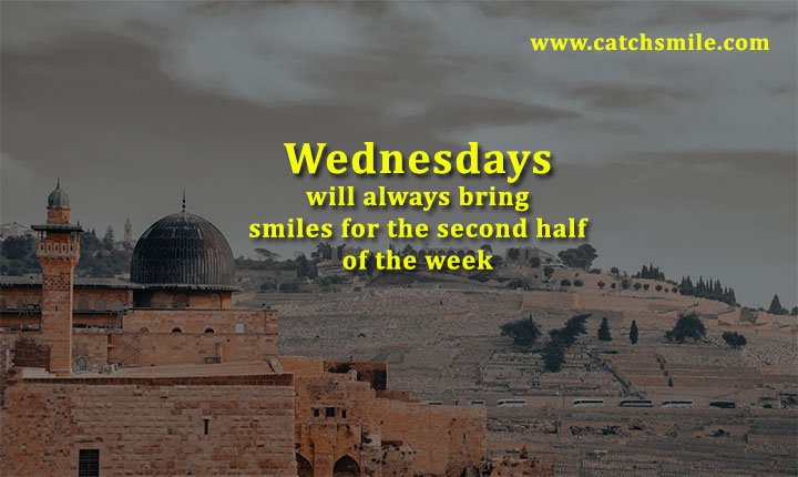 Wednesdays will always bring smiles for the second half of the week