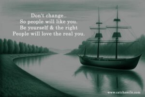 In a world where people often change themselves to fit in, staying true to who you are is a powerful act of self-love. You don't need to alter your personality or beliefs just to gain approval. The right people—the ones who truly matter—will appreciate you for who you genuinely are. When you embrace your authenticity, you attract relationships built on trust and sincerity. Instead of seeking validation, focus on being the best version of yourself, and those who truly belong in your life will love you for it. 15 Related Unique Quotes "The right people will never ask you to be someone you're not." "Authenticity shines brighter than any mask you wear for acceptance." "Be yourself—those who belong in your life will recognize your worth." "Real connections are formed when you stop pretending to be someone else." "You were not born to fit in; you were born to stand out." "When you stay true to yourself, the right people naturally gravitate toward you." "Fake love needs you to change; real love accepts you as you are." "Why be a copy when you are born to be an original?" "Those who love you for who you are make life worth living." "True happiness begins when you stop seeking approval and start being yourself." "The right people won’t just tolerate you; they will celebrate you." "Be unapologetically yourself—the world needs more authenticity." "The best relationships don’t require you to sacrifice your true self." "When you are yourself, you attract people who align with your soul." "Genuine love is found in authenticity, not in perfection."