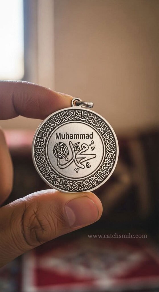 Prophet Muhammad saw on Coin