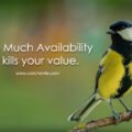 To Much Availability kills your value.